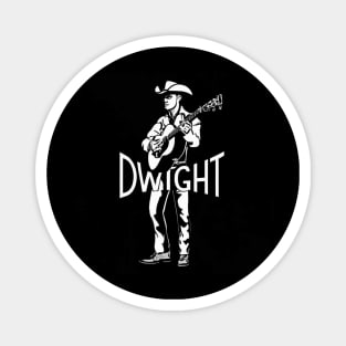 Dwight Yoakam Playing Guitar Magnet